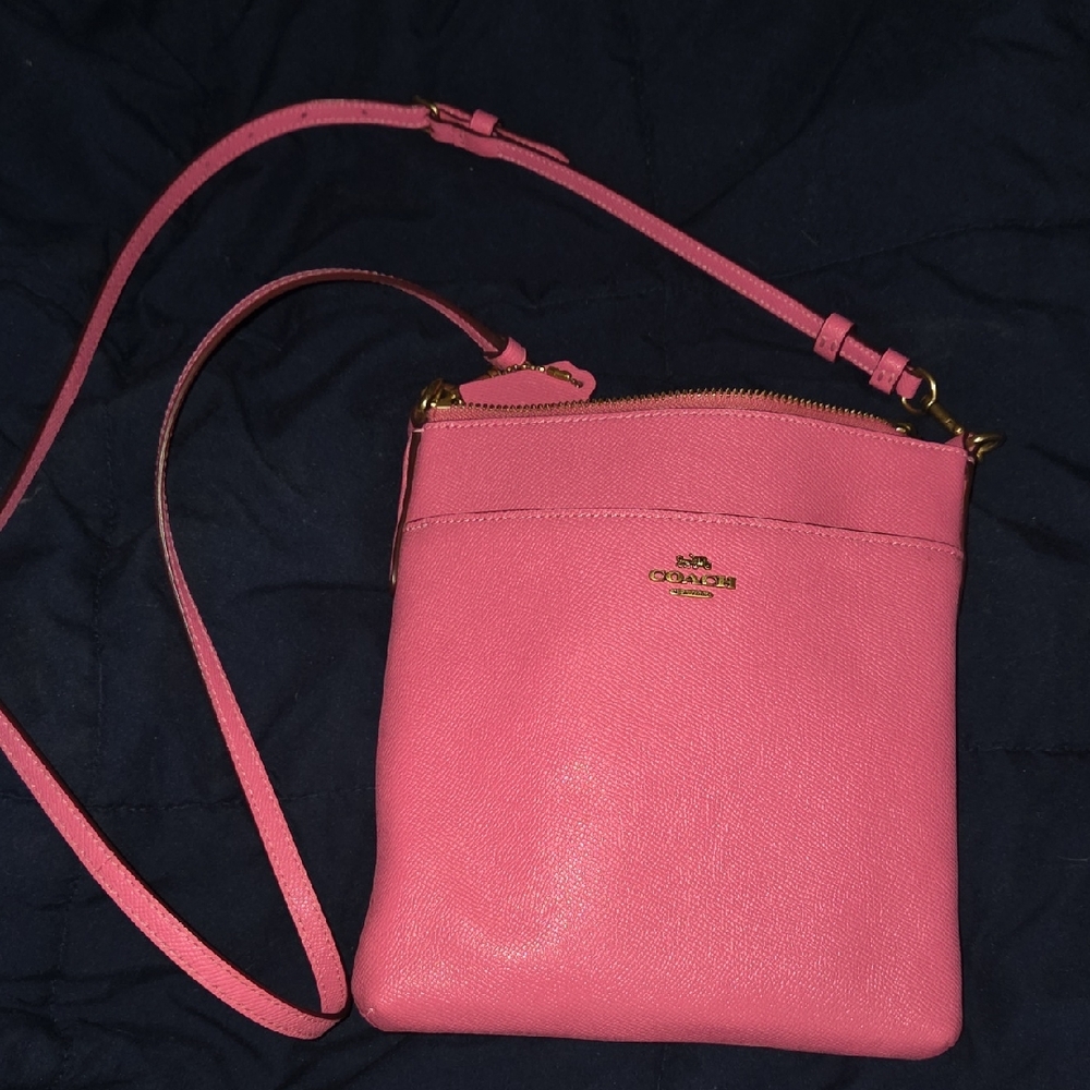 Coach Vibrant Pink Crossbody Bag